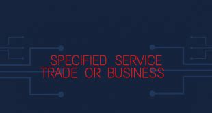 What is Specified Service Trade or Business (SSTB) .